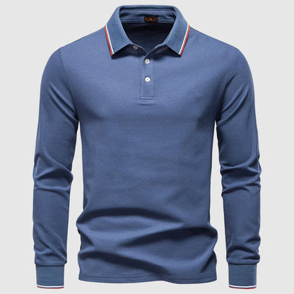 Daniel Regular Fit Long Sleeve Polo Shirt