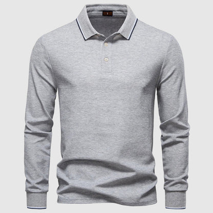 Daniel Regular Fit Long Sleeve Polo Shirt