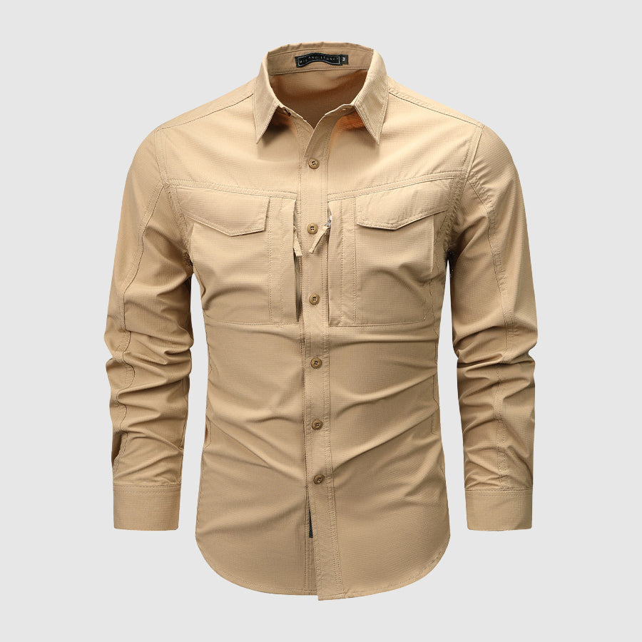 Benjamin Ripstop Utility Shirt | Long Sleeve Utility Shirt