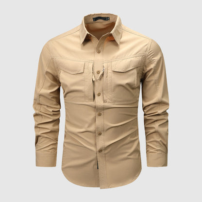 Benjamin Ripstop Utility Shirt | Long Sleeve Utility Shirt