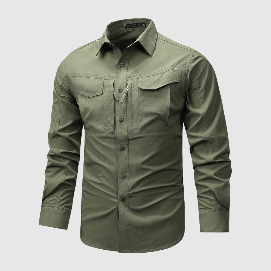 Benjamin Ripstop Utility Shirt | Long Sleeve Utility Shirt