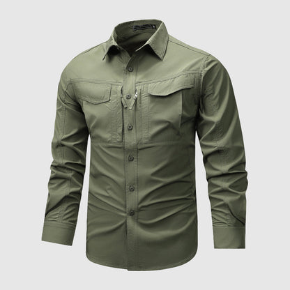 Benjamin Ripstop Utility Shirt | Long Sleeve Utility Shirt