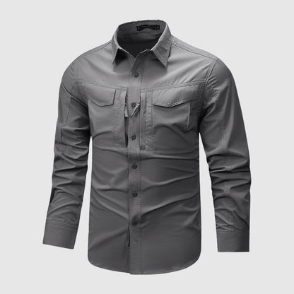 Benjamin Ripstop Utility Shirt | Long Sleeve Utility Shirt