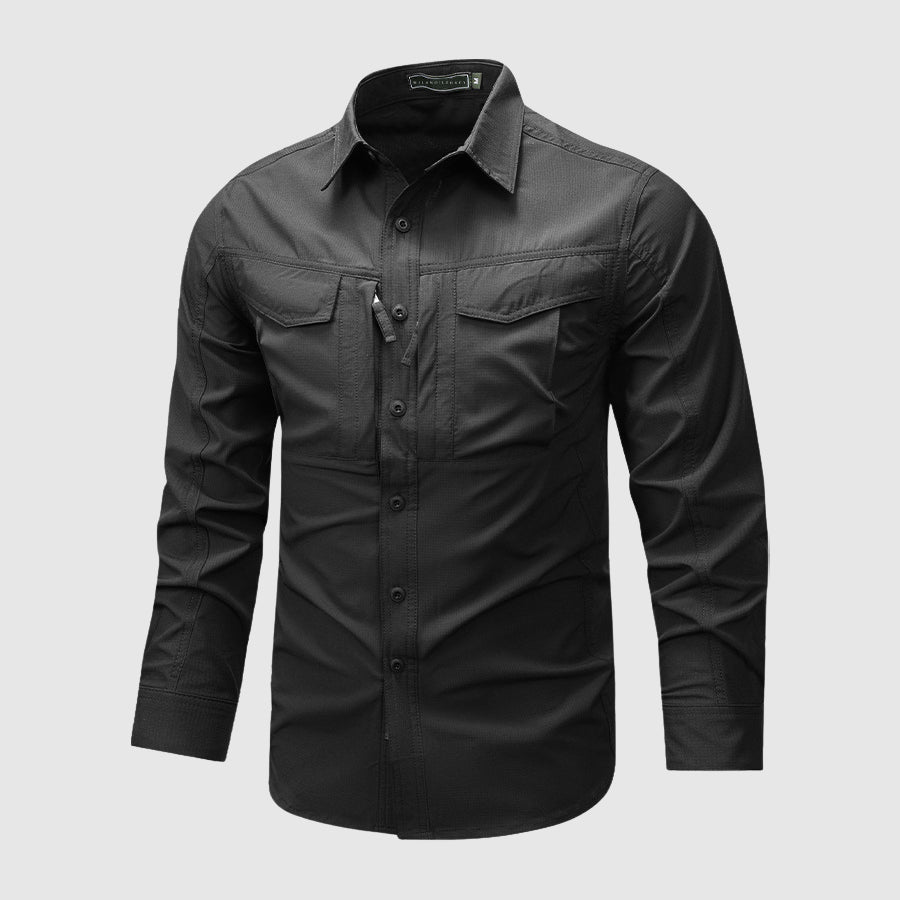 Benjamin Ripstop Utility Shirt | Long Sleeve Utility Shirt