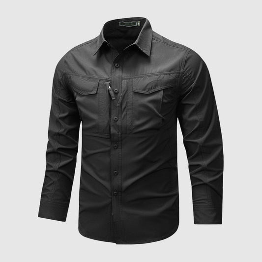Benjamin Ripstop Utility Shirt | Long Sleeve Utility Shirt
