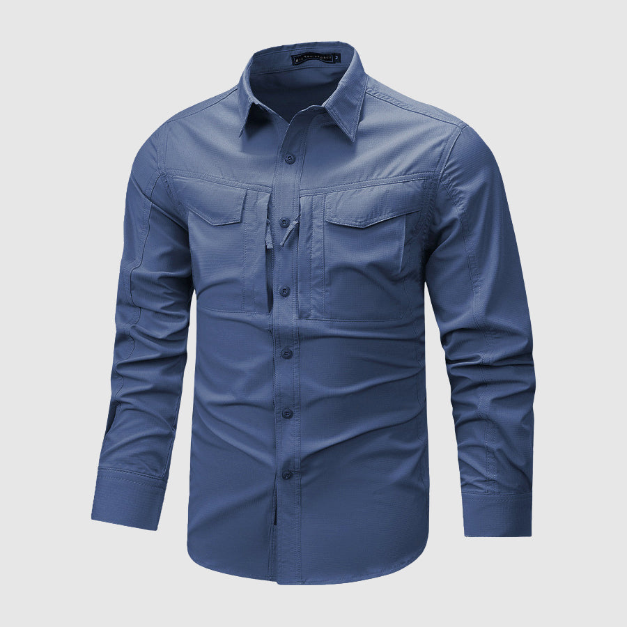 Benjamin Ripstop Utility Shirt | Long Sleeve Utility Shirt