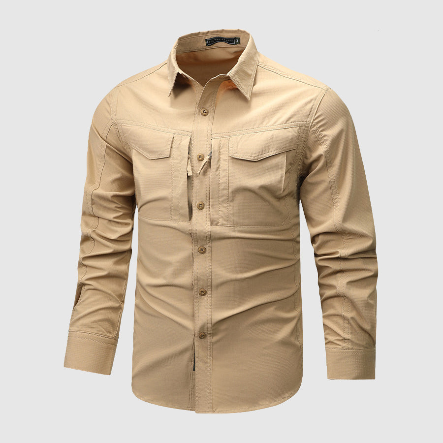 Benjamin Ripstop Utility Shirt | Long Sleeve Utility Shirt