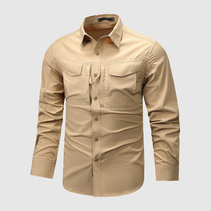Benjamin Ripstop Utility Shirt | Long Sleeve Utility Shirt