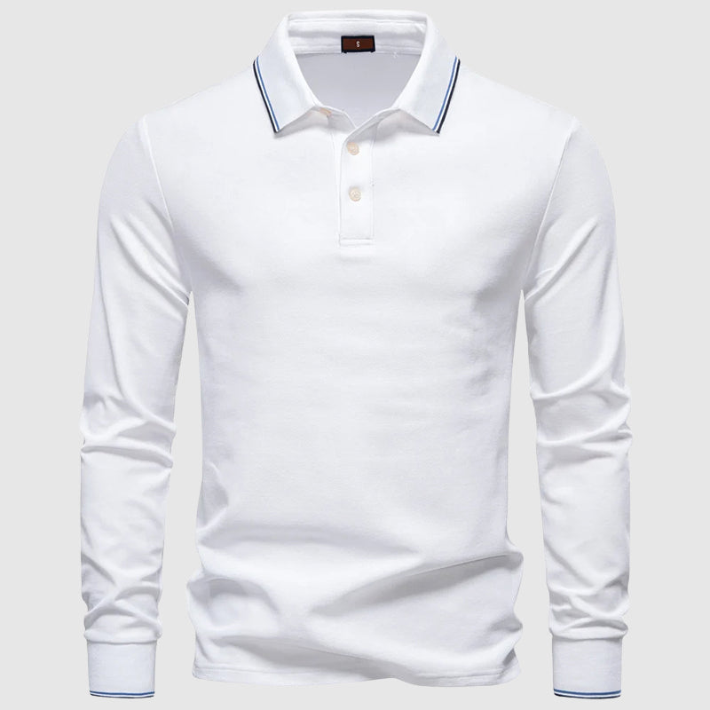 Daniel Regular Fit Long Sleeve Polo Shirt