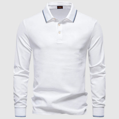 Daniel Regular Fit Long Sleeve Polo Shirt