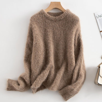 Chiara Relaxed Fit Sweater | Crewneck Long Sleeve Sweater