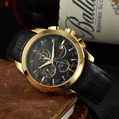 Isaac Chronograph Watch | Moon Phase Chronograph Watch