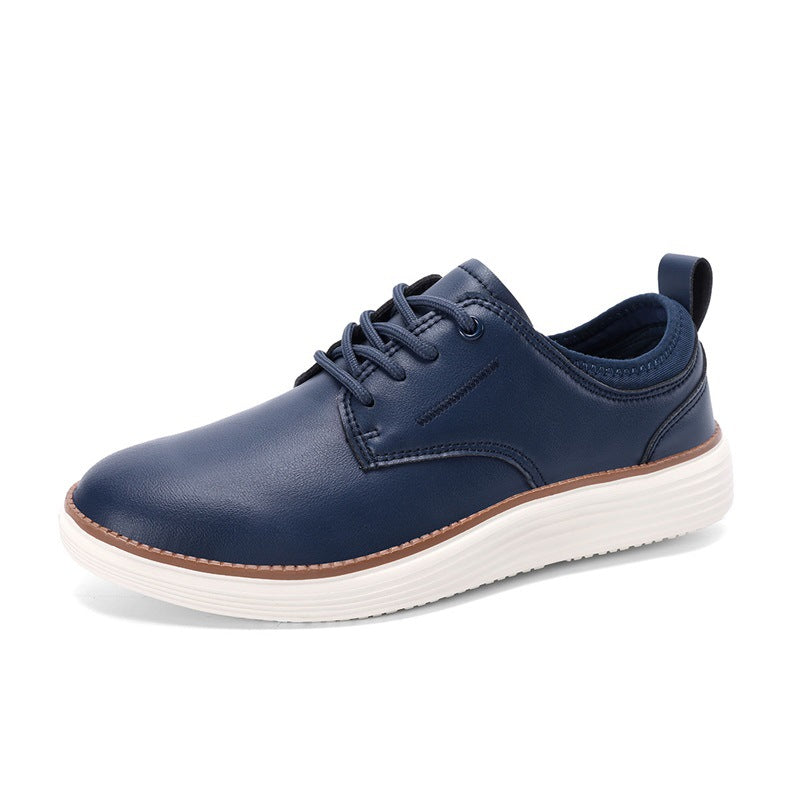 Edward Leather Oxfords | Ribbed Sole Oxfords