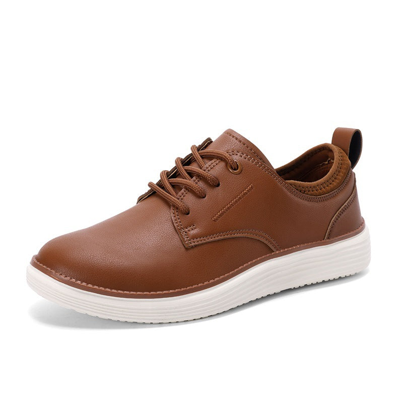 Edward Leather Oxfords | Ribbed Sole Oxfords