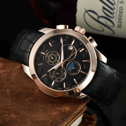 Isaac Chronograph Watch | Moon Phase Chronograph Watch