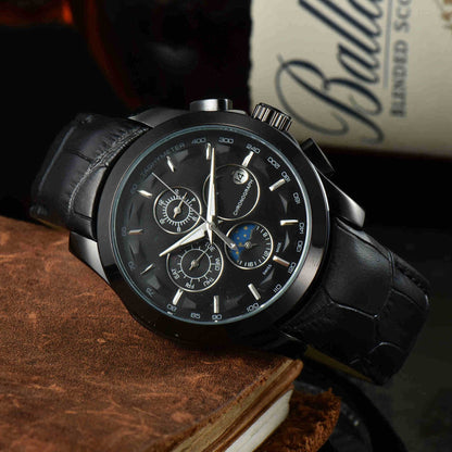 Isaac Chronograph Watch | Moon Phase Chronograph Watch