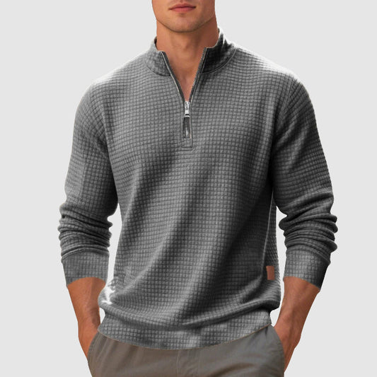 Edoardo Quarter-Zip Sweatshirt | Mock Neck Quarter-Zip Sweatshirt