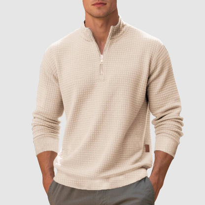 Edoardo Quarter-Zip Sweatshirt | Mock Neck Quarter-Zip Sweatshirt