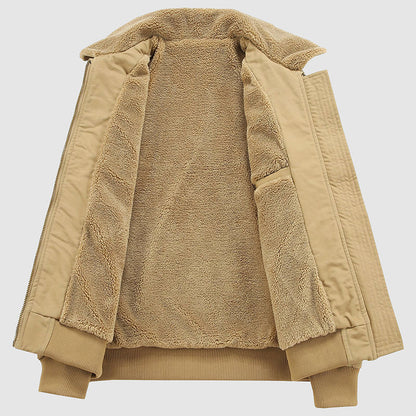 Giovanni Regular Fit Bomber Jacket | Solid Bomber Jacket