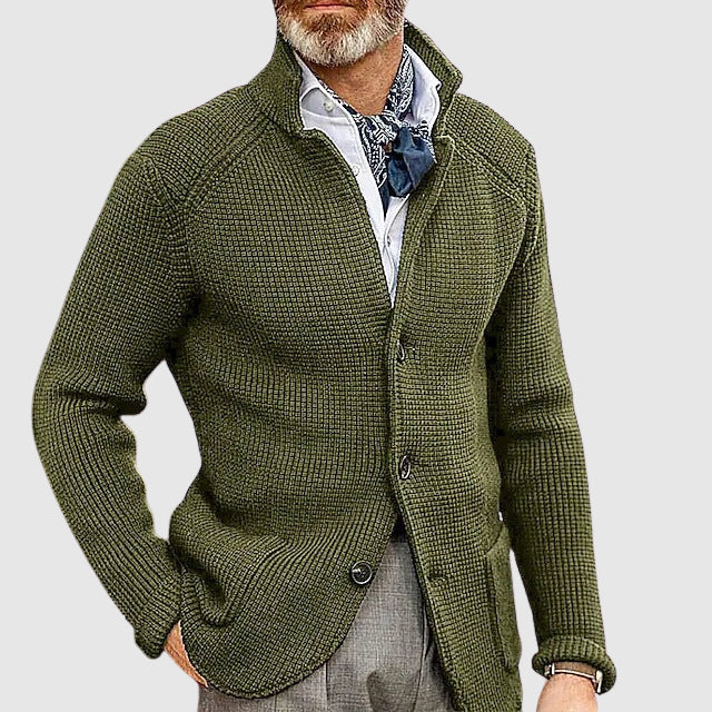 Joseph Modern Weave Tailored Cardigan | Button Knit Cardigan