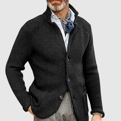 Joseph Modern Weave Tailored Cardigan | Button Knit Cardigan