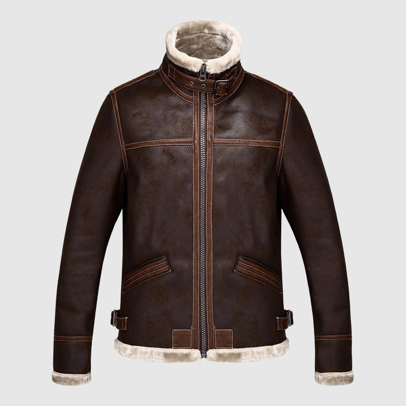 Henry Leather Vintage Bomber Jacket | Classic Flight Jacket