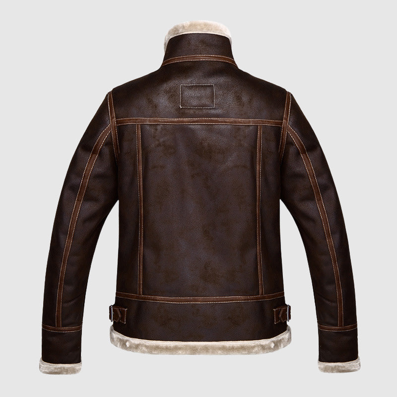 Henry Leather Vintage Bomber Jacket | Classic Flight Jacket