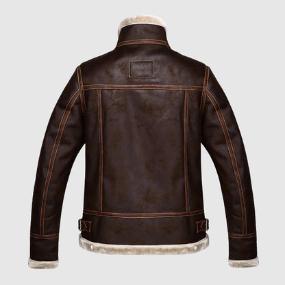 Henry Leather Vintage Bomber Jacket | Classic Flight Jacket