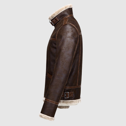 Henry Leather Vintage Bomber Jacket | Classic Flight Jacket