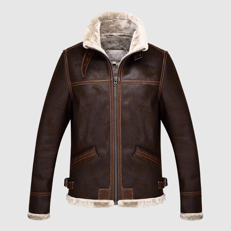 Henry Leather Vintage Bomber Jacket | Classic Flight Jacket