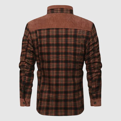 Daniel Relaxed Fit Sherpa Lined Jacket | Plaid Jacket