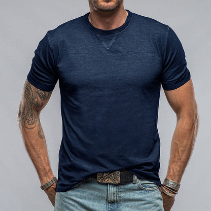 Men's T-shirt – Relaxed fit – Cotton blend – Short sleeve – Everyday use