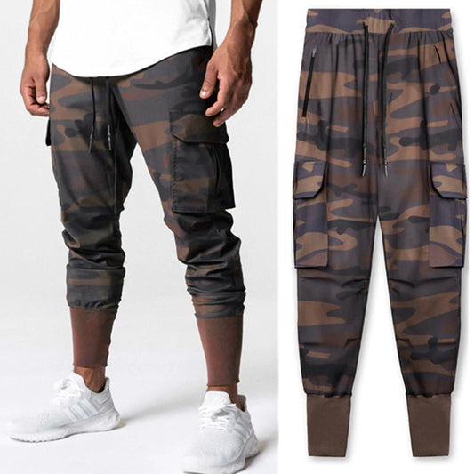 Men's Cargo Jogger Pants – Relaxed Fit – Tapered Legs – Stretch and Breathable