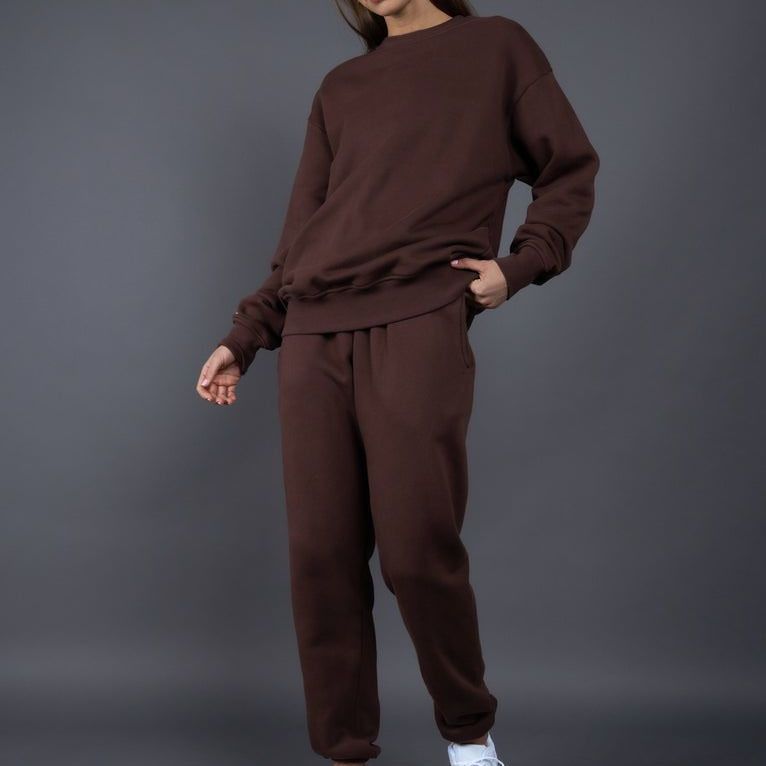 Men's Tracksuit – Cotton – Relaxed Fit – Ribbed Edges – Comfortable Loungewear