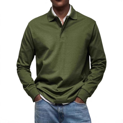 Men's Shirt – Relaxed Fit – Long Sleeve – Natural Breathable Fibers