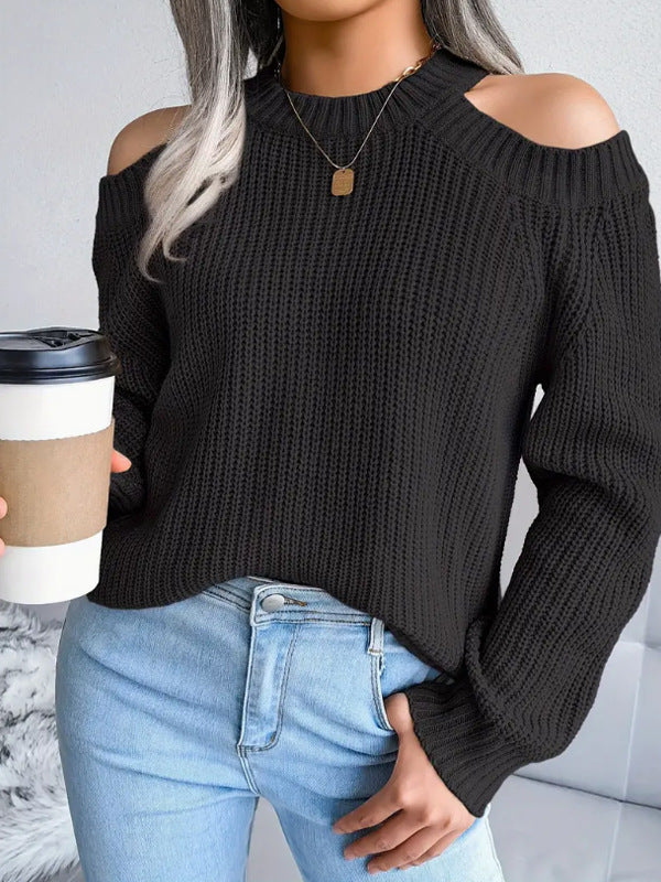 Elaine - Warm designer sweater in soft cotton