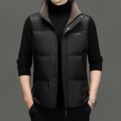Men's Down Vest – Water-Repellent – Regular Fit – Lightly Padded Outerwear