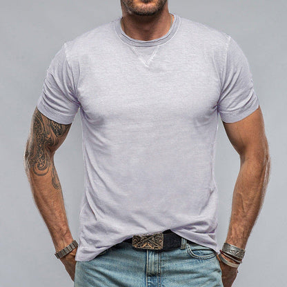 Men's T-shirt – Relaxed fit – Cotton blend – Short sleeve – Everyday use