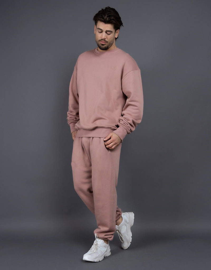 Men's Tracksuit – Cotton – Relaxed Fit – Ribbed Edges – Comfortable Loungewear