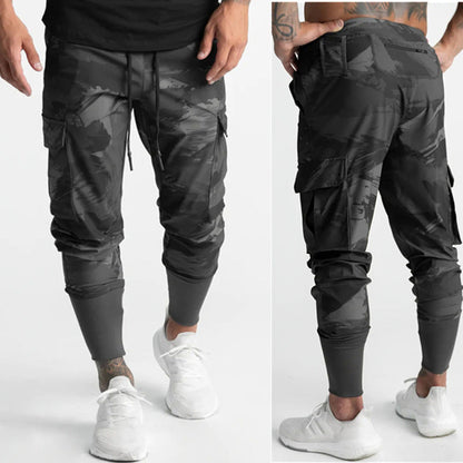 Men's Cargo Jogger Pants – Relaxed Fit – Tapered Legs – Stretch and Breathable