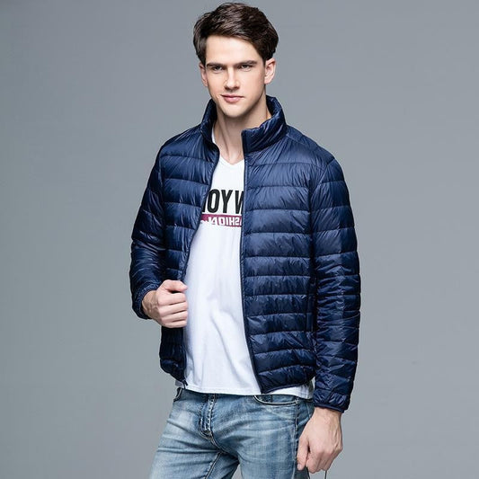 Men's Jacket – Lightly Padded – Slim Fit – Breathable – Quilted Design