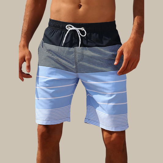Men's Swim Shorts – Relaxed Fit – Quick-Drying – Drawstring Waist