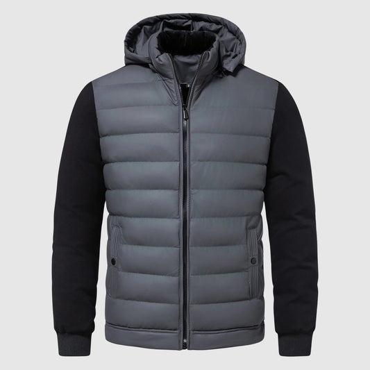 Harrison Hooded Puffer Jacket | Hip-Length Puffer Jacket