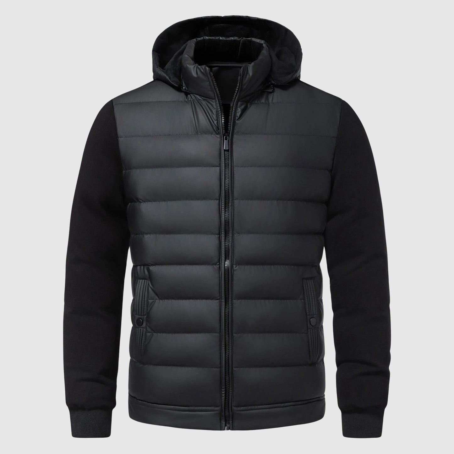 Harrison Hooded Puffer Jacket | Hip-Length Puffer Jacket
