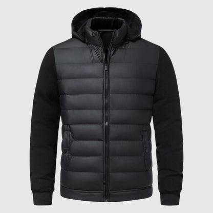 Harrison Hooded Puffer Jacket | Hip-Length Puffer Jacket