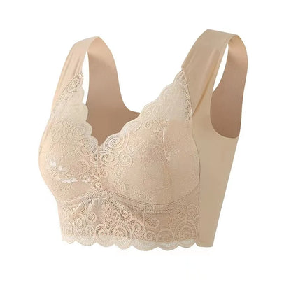 Women's Bra – Seamless Fit – Lace – Wireless Support – Full Coverage and Lift