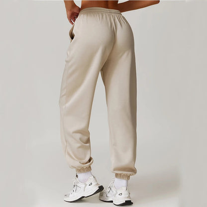 Phoebe Fleece Relaxed Fit Joggers | Side Pockets Joggers
