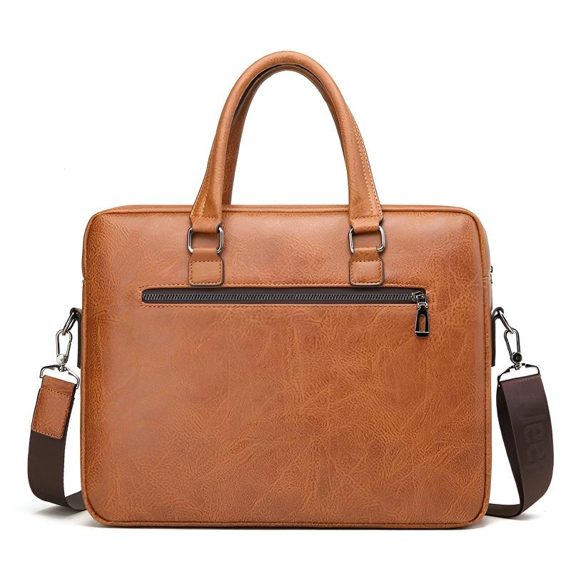 Logan Leather Messenger Bag | Detachable Strap Messenger Bag