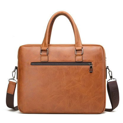 Logan Leather Messenger Bag | Detachable Strap Messenger Bag