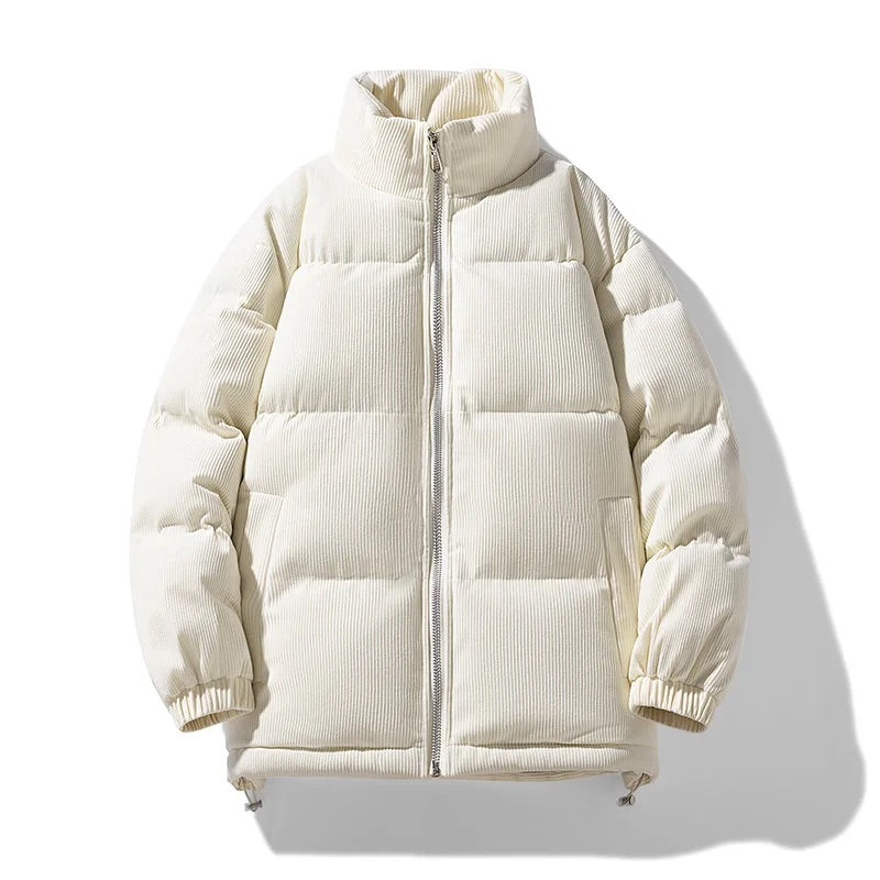 Alexander Relaxed Fit Puffer Jacket | Corduroy Puffer Jacket